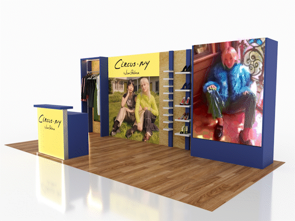 video wall booth rentals