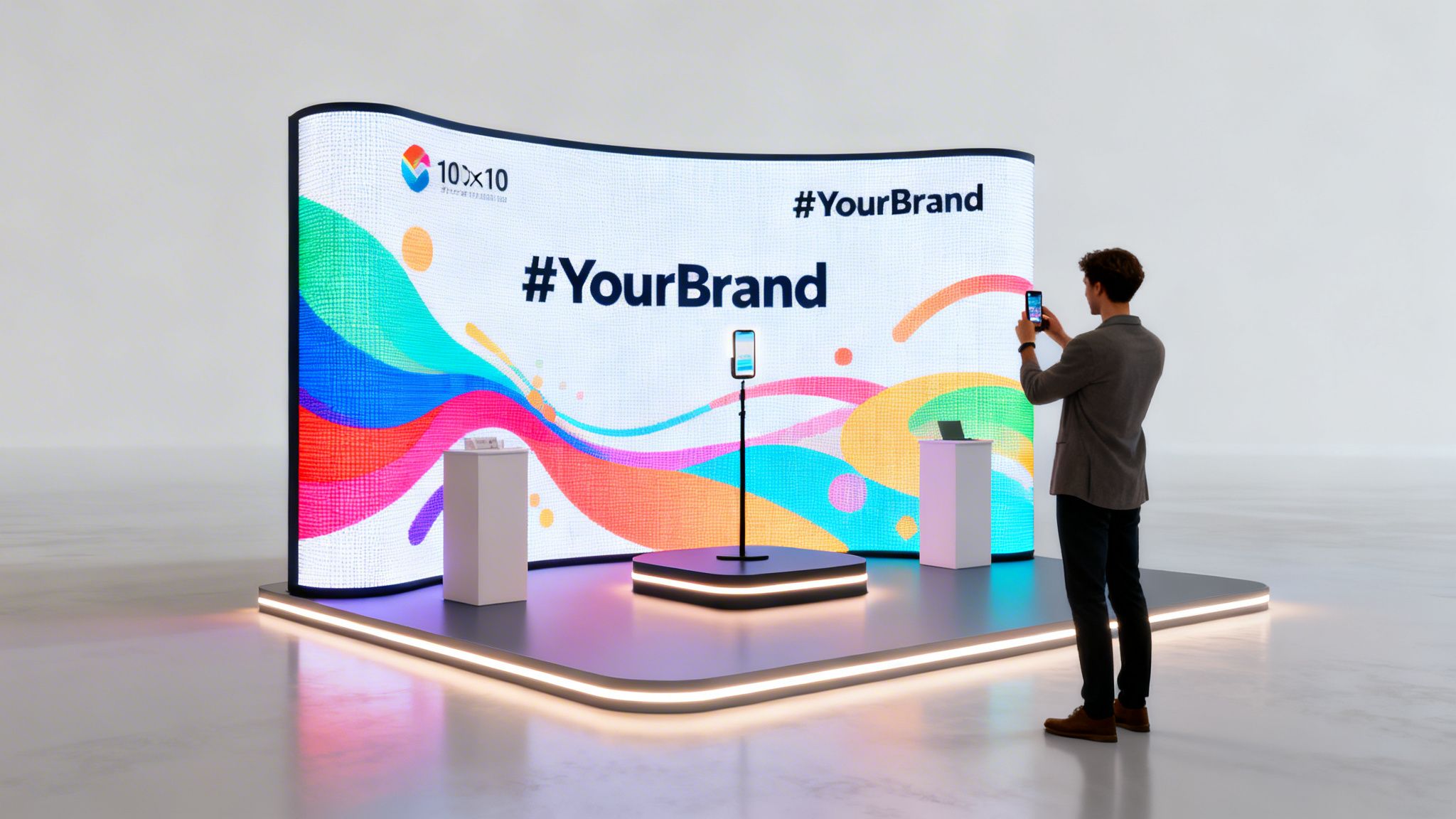 10x10 Booth Layout Ideas