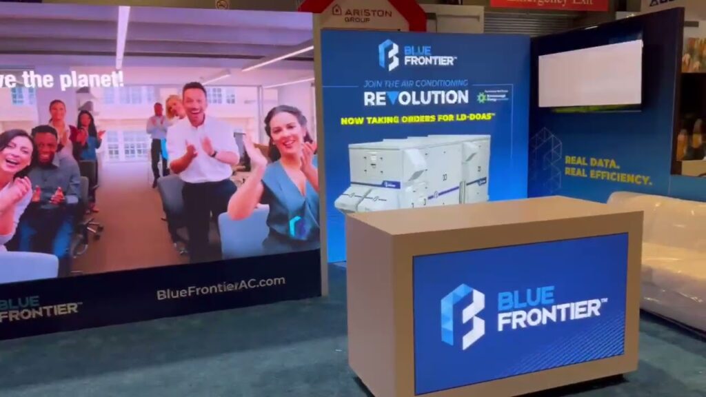 Rent a Trade Show Booth With a Video Wall