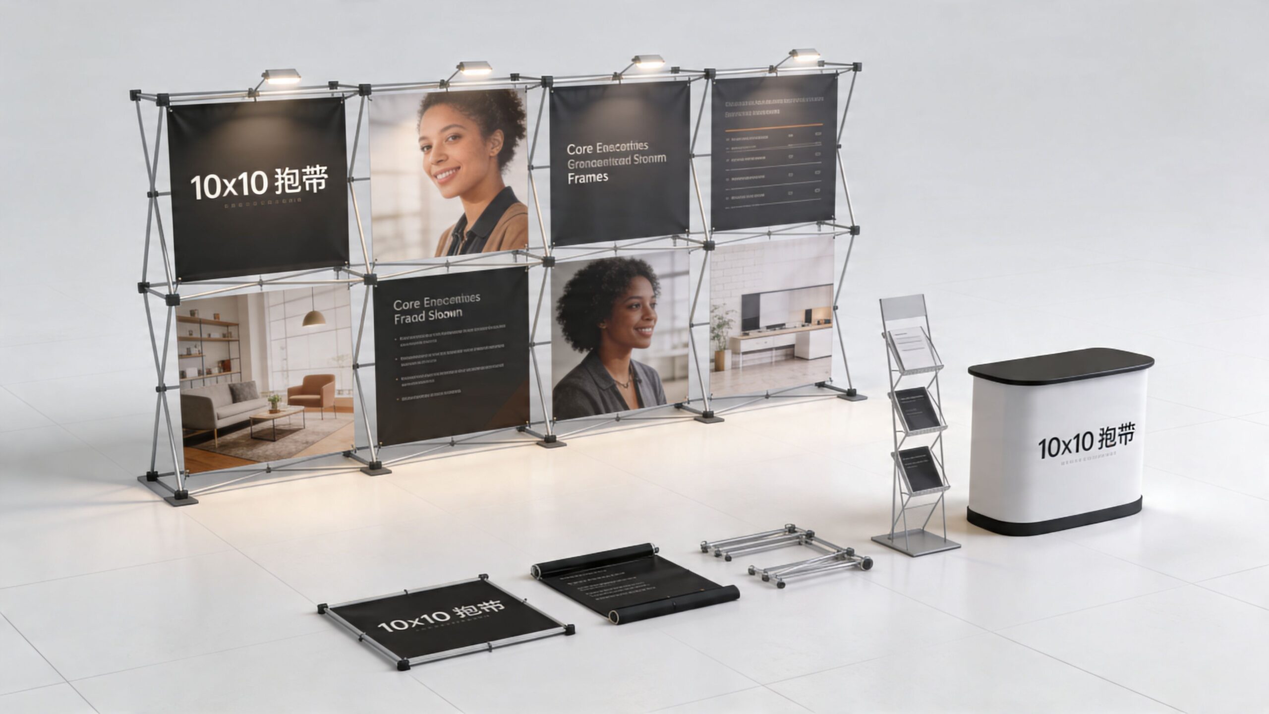 10 x 10 pop up booth