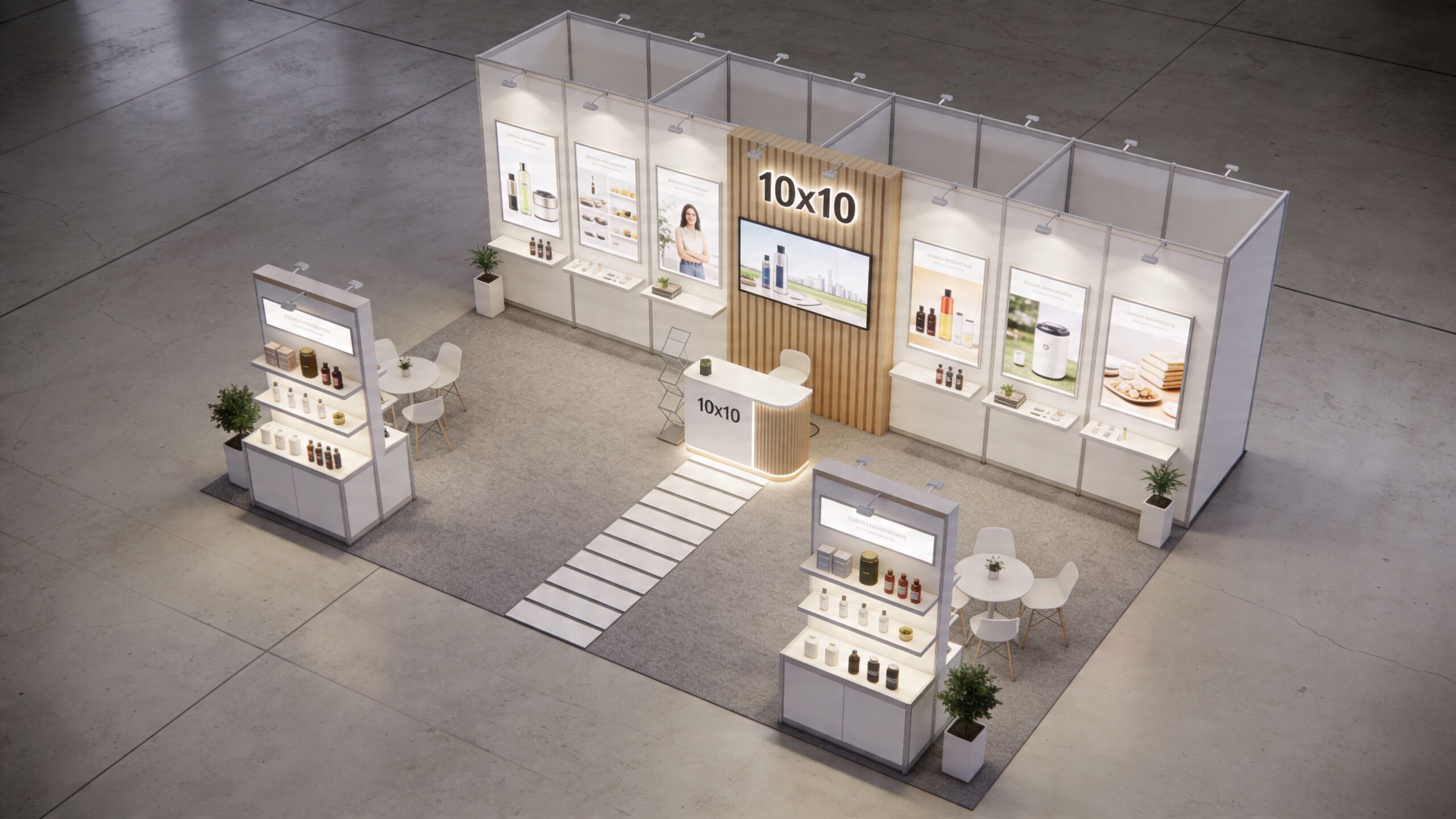 10 x 10 pop up booth