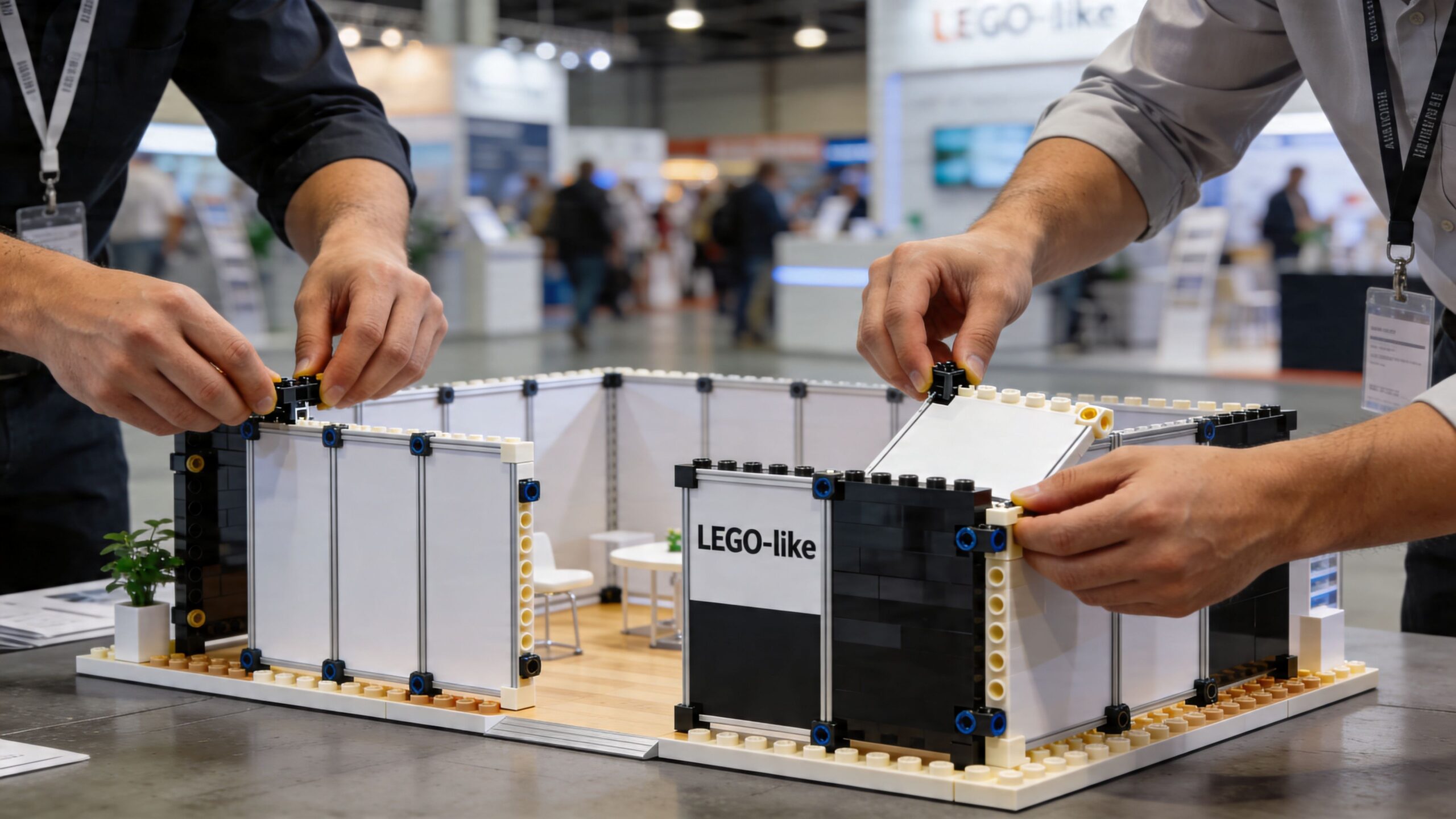 modular trade show booth