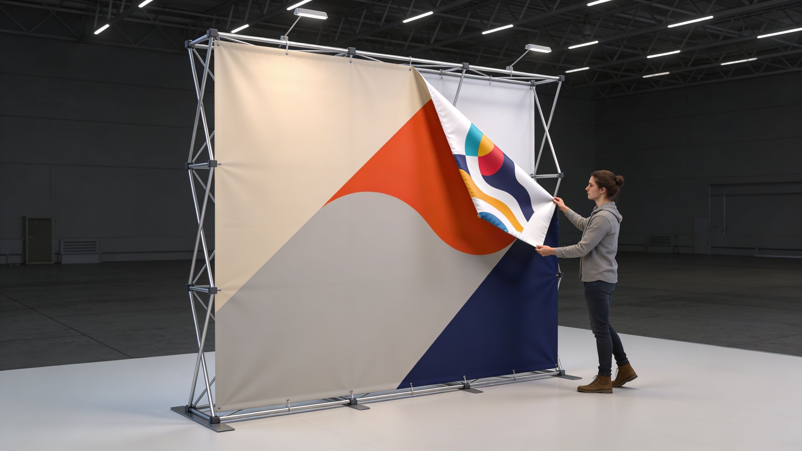 tension fabric backdrop