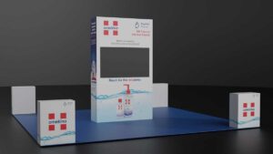 20x20 LED Video Wall Booth