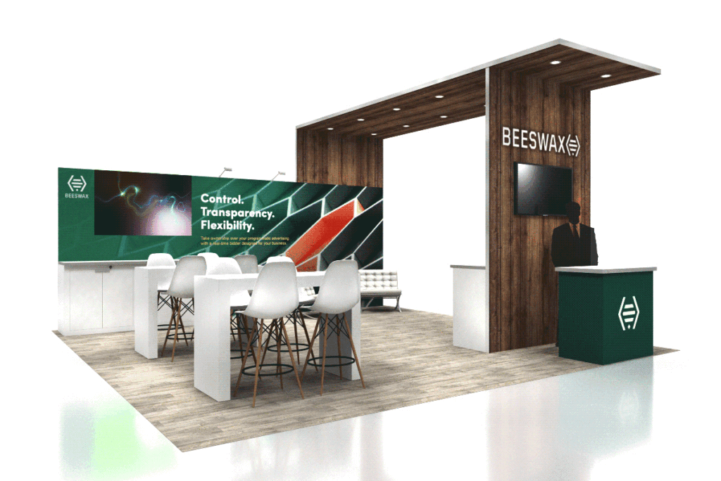Chicago trade show video wall