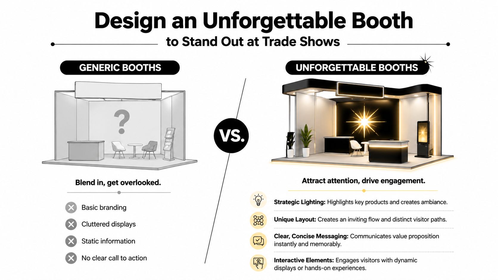 how to stand out at trade shows