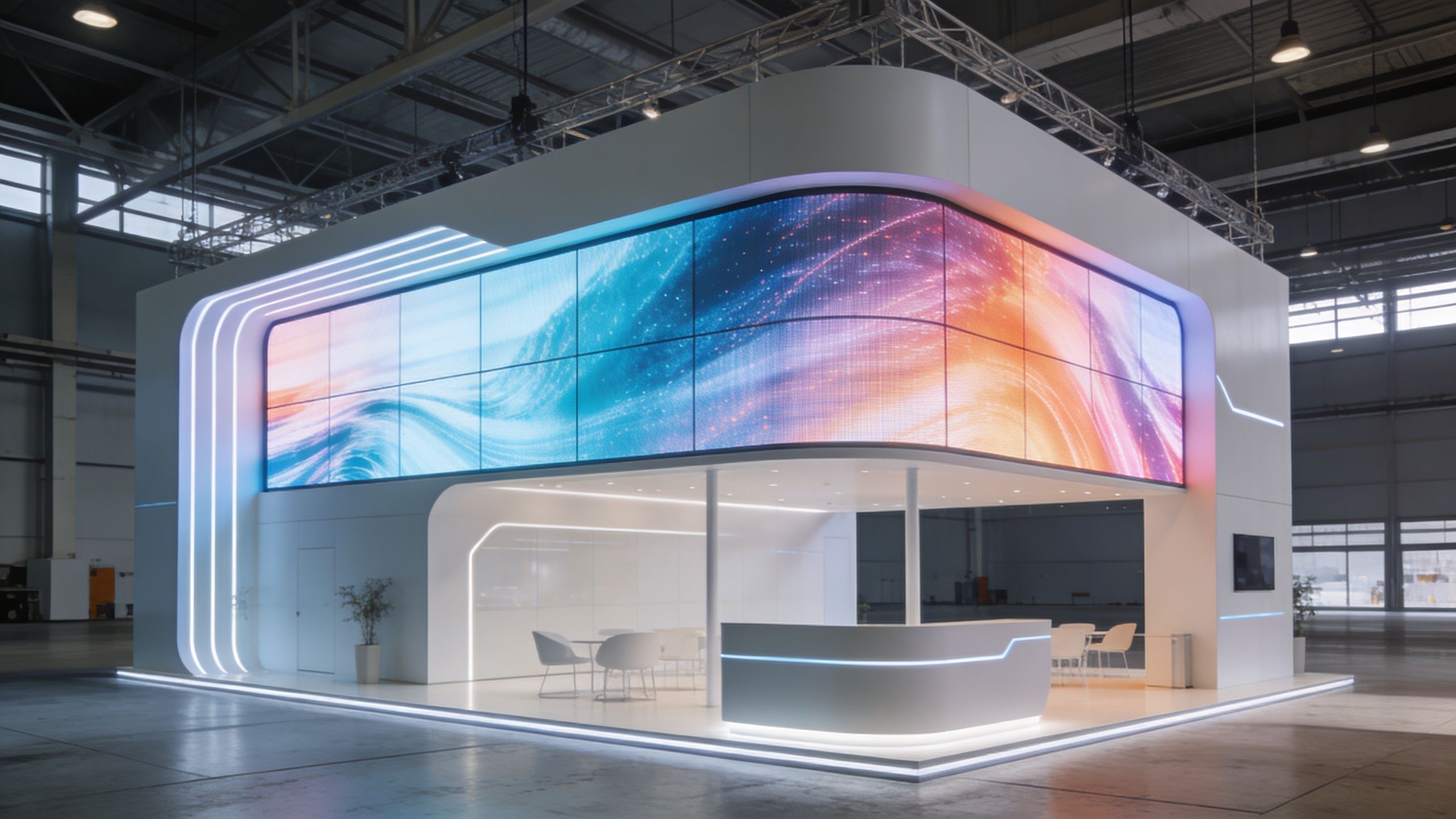 tradeshow tv stand