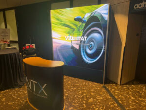 led video wall booth rental