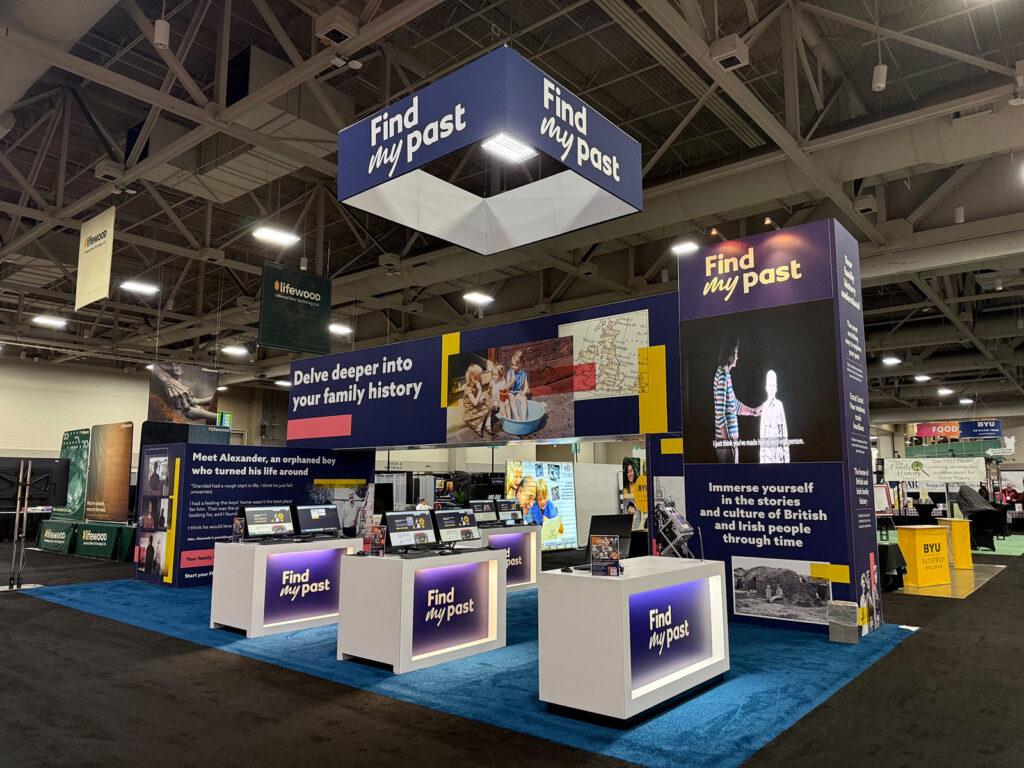 video wall booth examples